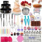 KOSBON 567 PCS Cake Decorating Kit Set for Beginners-0