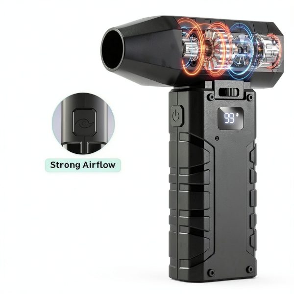 Electric Air Duster Vynoblip Compact Black F9-3