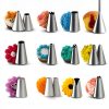 RFAQK Cake Decorating Kit Silver Aluminum 250 Pieces-4