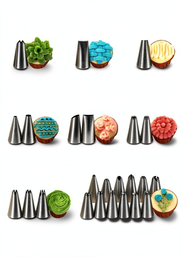Kootek Cake Decorating Kit Aluminum Alloy-3