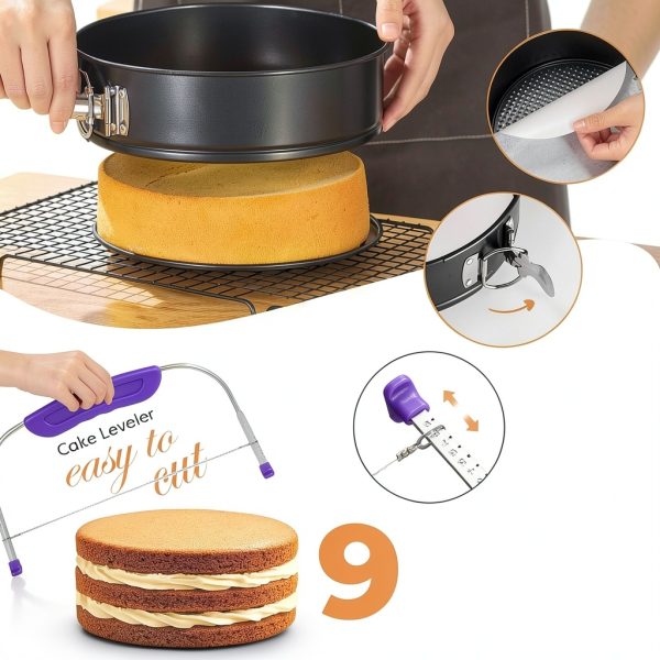 Jdilovemart 700PCs Baking Supplies Gift Set-3