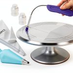 AOSHIDINGSHUO 78Pcs Aluminum Alloy Turntable Kit Cake-0