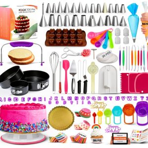 RFAQK Cake Decorating Kit Silicone Plastic-0