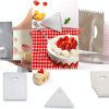 AOSHIDINGSHUO 78Pcs Aluminum Alloy Turntable Kit Cake-4