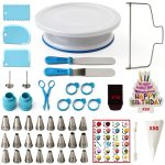 Cake Decorating Kit with Cake Turntable ANSLYQA Kitchen-0