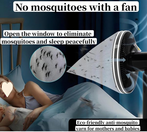 LYCNAGOGUE Fan Mosquito Net Screen Dust Barrier Home Kitchen-6