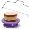 Purple Cake Stand Kit by AOSHIDINGSHUO Kitchen Decorating-3