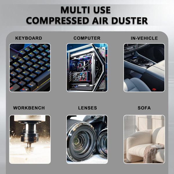 SDFM Compressed Air Duster Black Cordless-4