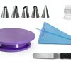 Purple Cake Stand Kit by AOSHIDINGSHUO Kitchen Decorating-2