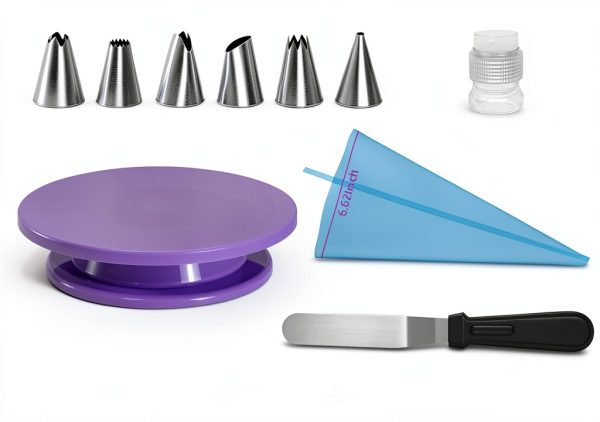 Purple Cake Stand Kit by AOSHIDINGSHUO Kitchen Decorating-2