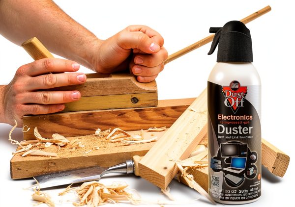 Dust Off Falcon Safety Compressed Air Duster DSXLP Black 10oz-5