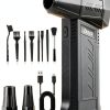 Compressed Air Duster Zezzo Turbo Fan Black-0