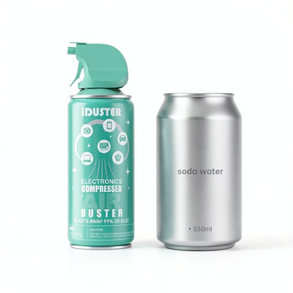iDuster Compressed Air Duster Green 35oz 3PCS-4