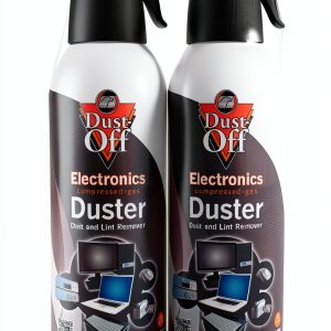 Dust Off Falcon Safety Compressed Air Duster DSXLP Black 10oz-0