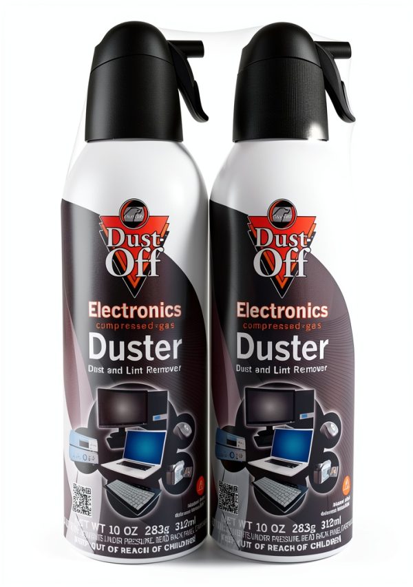 Dust Off Falcon Safety Compressed Air Duster DSXLP Black 10oz-0