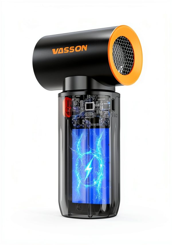 VASSON Compressed Air Duster Black MS-C002-3