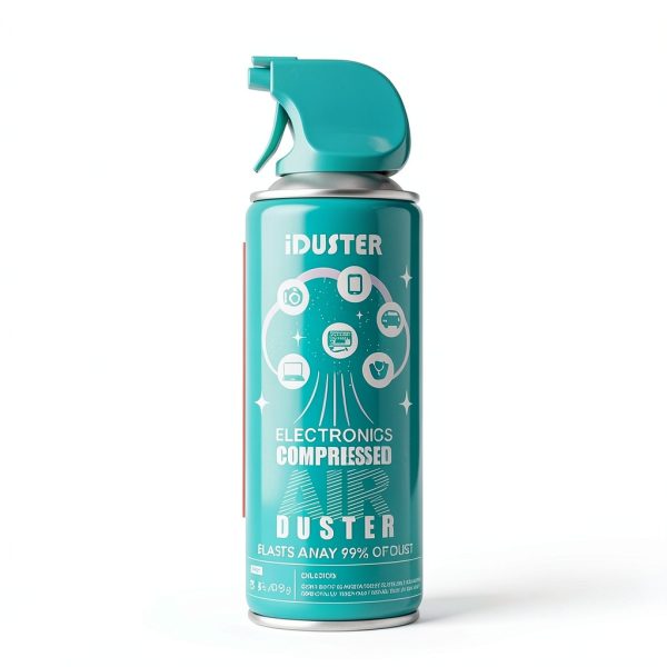 iDuster Compressed Air Duster Green 35oz 3PCS-3