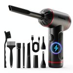 Compressed Air Duster FRESMOL VC019 Black Cordless 100000 RPM-0