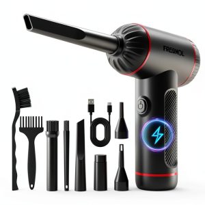Compressed Air Duster FRESMOL VC019 Black Cordless 100000 RPM-0