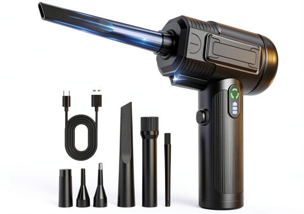 UltraBlow VC023 Air Duster by RELIDOL Black Cordless Compressor-0