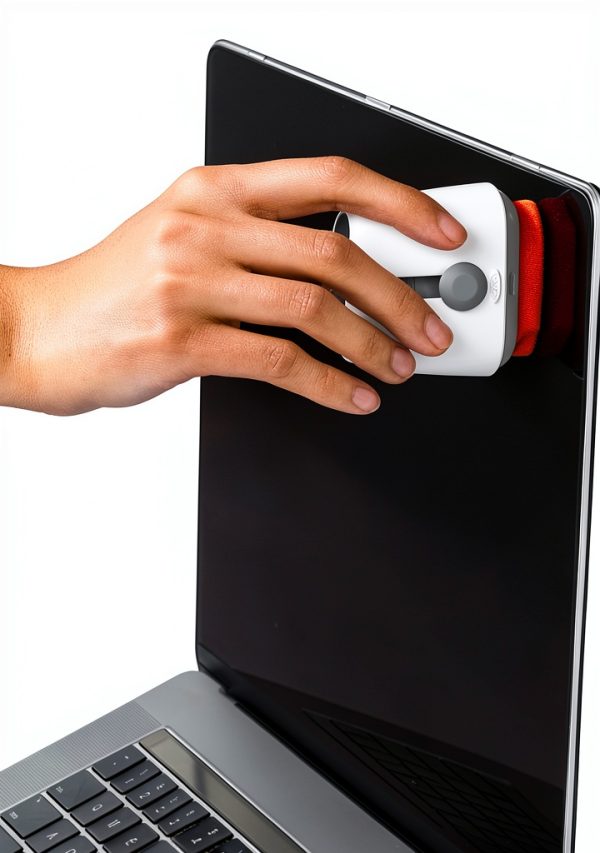 OXO Laptop Cleaner Double‑Sided Tool with Microfiber Pad and Brush-8