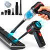 Meudeen Handheld Mini Vacuum Air-01 Black 100ml HEPA Filter-0