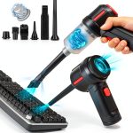 Meudeen Handheld Mini Vacuum Air-01 Black 100ml HEPA Filter-0