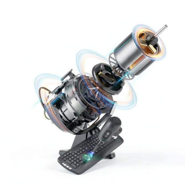 FRESMOL Cordless Electric Air Duster VC018 Black 3‑Battery 100000 RPM-1