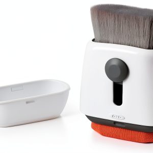OXO Laptop Cleaner Double‑Sided Tool with Microfiber Pad and Brush-0