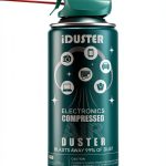 iDuster Compressed Air Duster 3.5oz Green Ozone Friendly Safe Spray-0