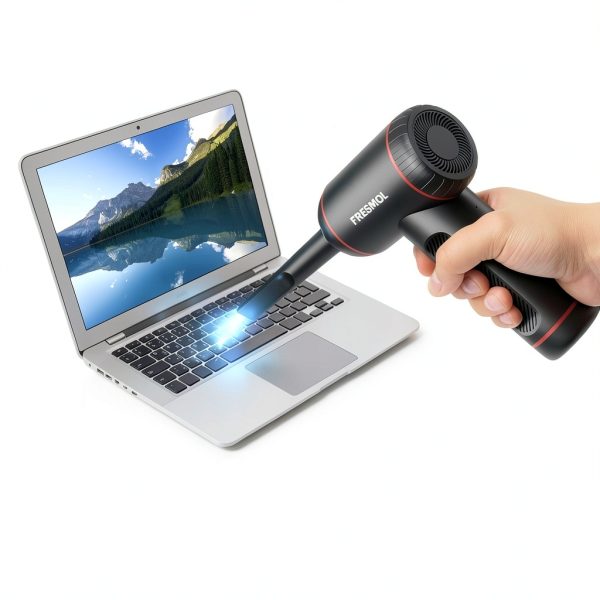 Compressed Air Duster FRESMOL VC019 Black Cordless 100000 RPM-4