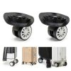 Universal Luggage Wheel by Akozon 2pcs 2.2" Duty Poly Plastic Swivel-2
