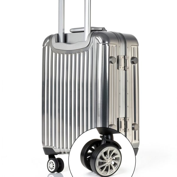 Universal Luggage Wheel by Akozon 2pcs 2.2" Duty Poly Plastic Swivel-5