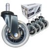 ALTRA Office Chair Wheel Casters 3‑Inch Roller‑Blade 5 Heavy‑Duty-2