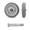 5 Inch Thermoplastic Rubber Caster Wheels Set of 4 Duty LONGRUN-1