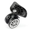 Universal Luggage Wheel by Akozon 2pcs 2.2" Duty Poly Plastic Swivel-6
