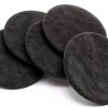 Bell Glides Replacement Office Chair or Stool Swivel Caster Wheels to Fixed Stationary Castors, Low Profile Bell Glides with Separate Self Adhesive Felt Pads, Chair Feet Wheel Stopper-1