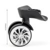Universal Luggage Wheel by Akozon 2pcs 2.2" Duty Poly Plastic Swivel-3