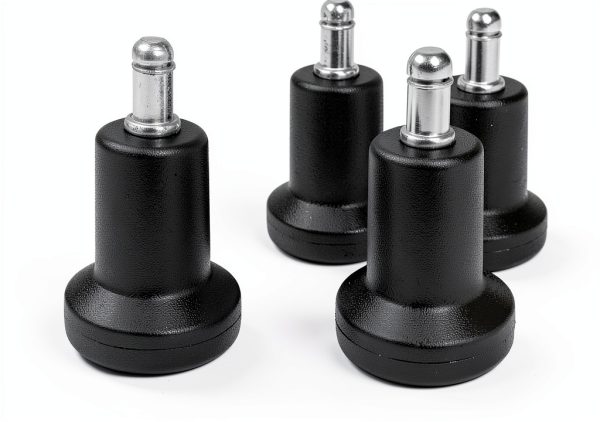 Bell Glides Replacement Chair Casters DOZYANT High Profile Felt 5‑Pack-0