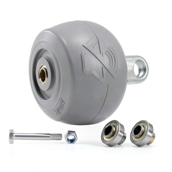5 Inch Thermoplastic Rubber Caster Wheels Set of 4 Duty LONGRUN-3