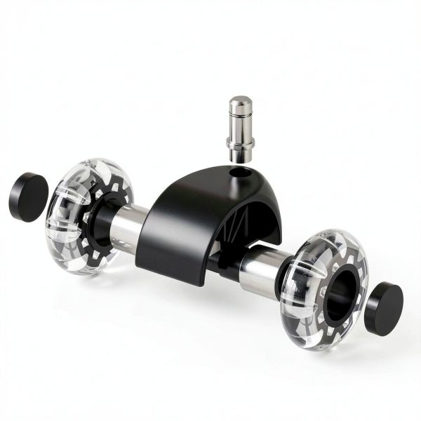 2 Inch Office Chair Wheels Nataboon Heavy Duty Rubber Casters Set of 5-5