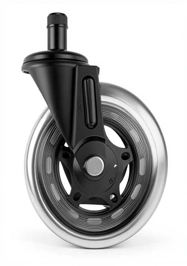 Office Chair Replacement Wheels 5 Pack EMNT Heavy Duty Rubber Casters-1