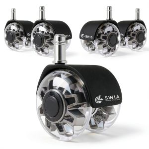 Premium 2 Inch Chair Casters SWIA Silent HeavyDuty-0