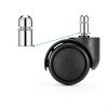 2 Inch Office Chair Casters Wheels Pztayoe Duty Quiet Rubber Set 5pcs-1